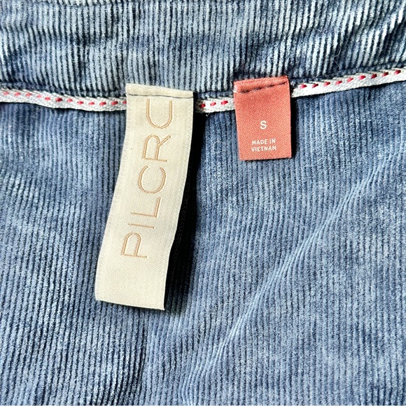 ANTHROPOLOGIE Pilcro Marta Tiered Corduroy Midi Dress - Picture 12 of 14